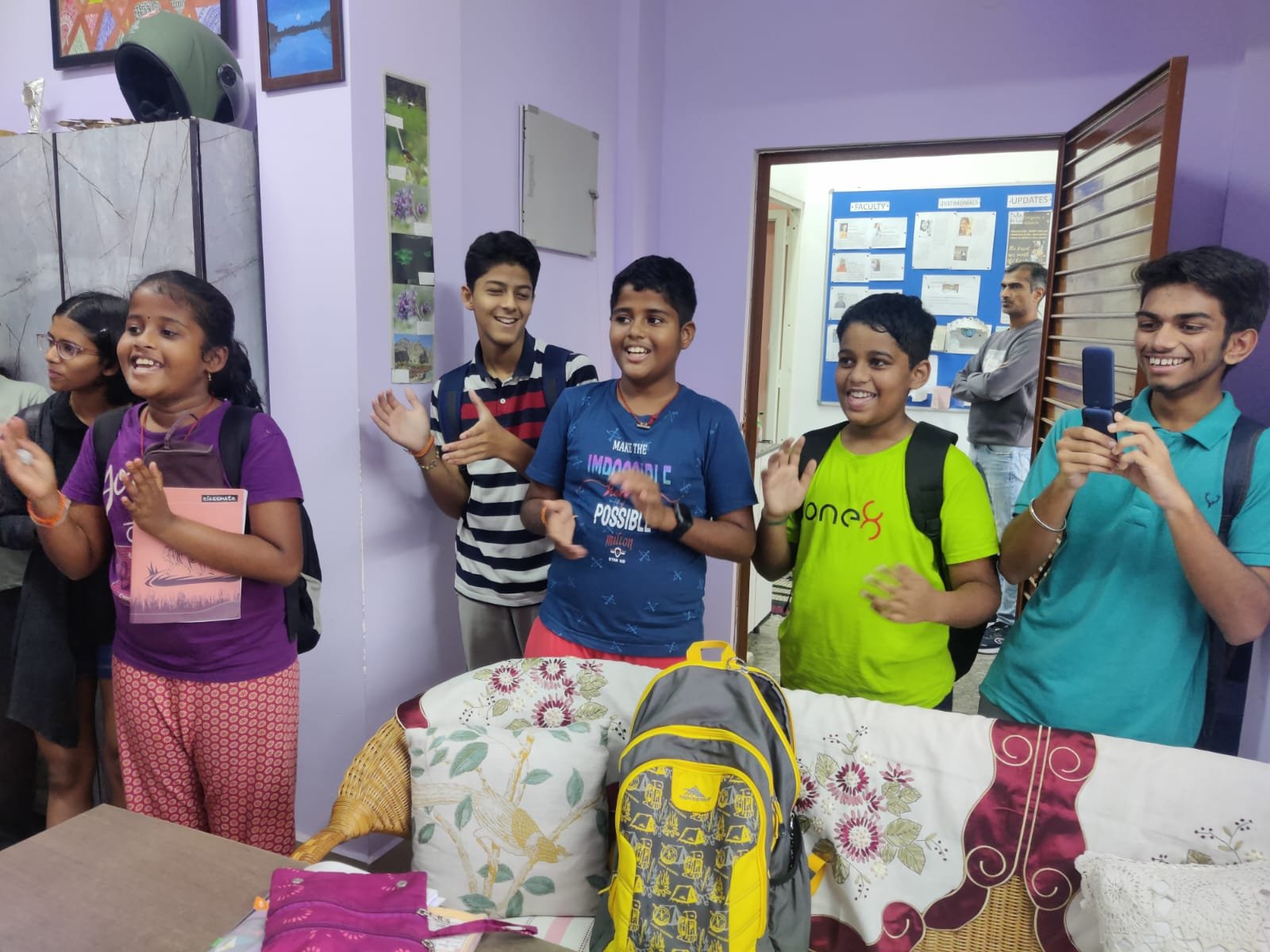 Vikrant - our first student
